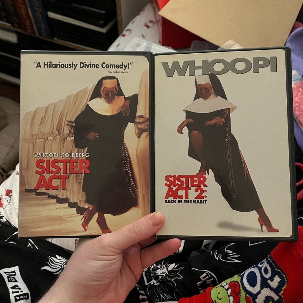 Sister Act & Sister Act 2: Back in the Habit DVDs